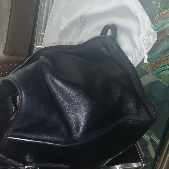 Michael Michael Kors Black Selma Mico Studded Two Way Bag - Picture 5 of 11